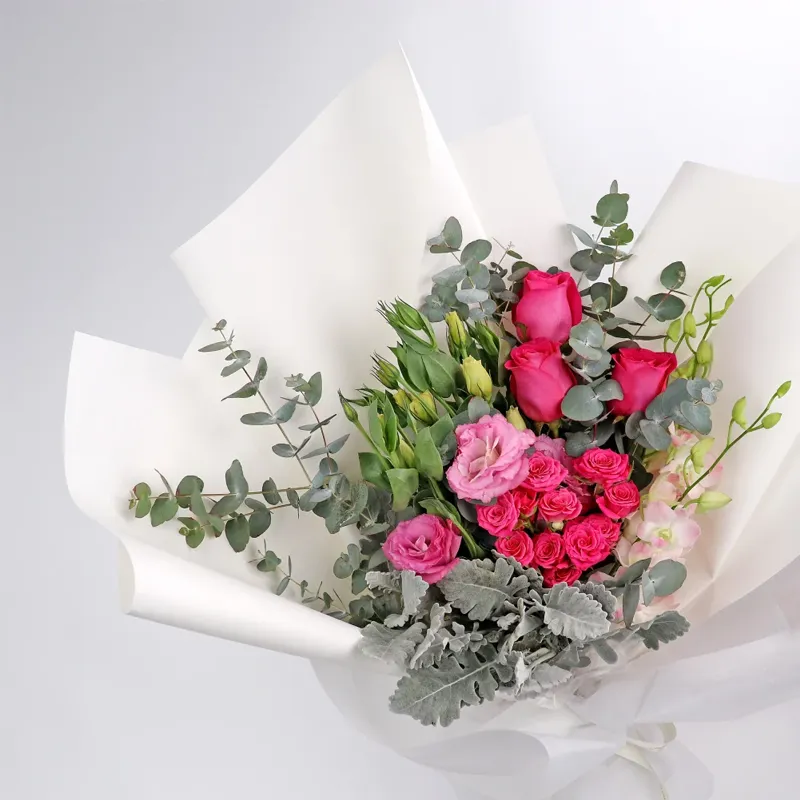 Букет Розовое небо