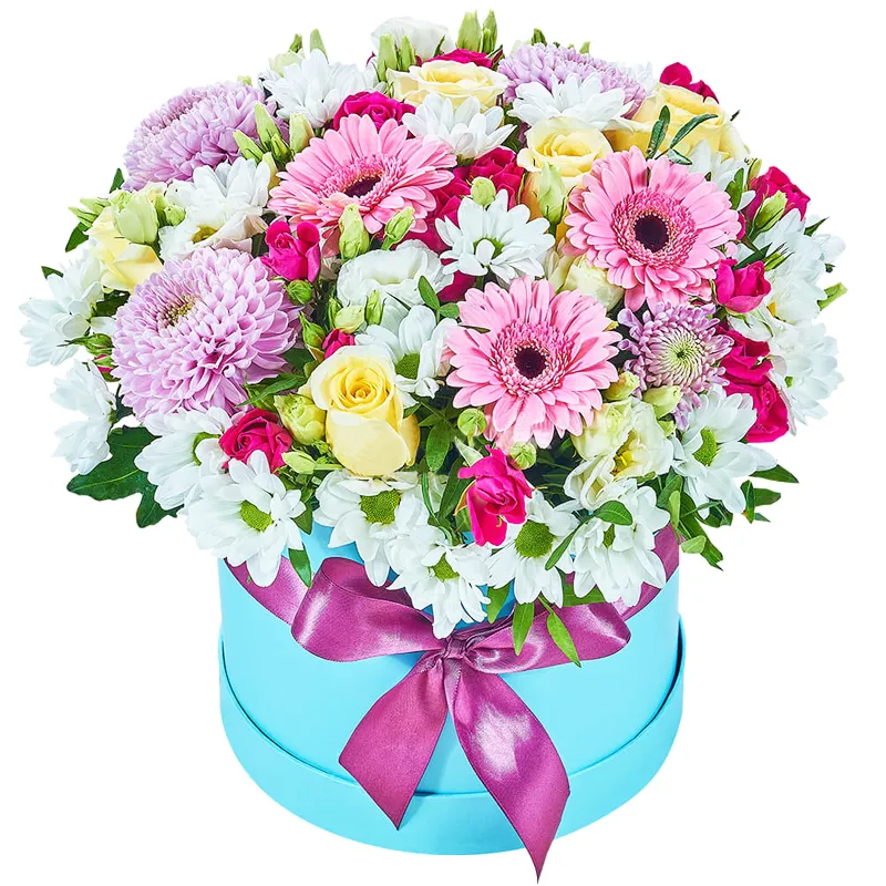 Цветы в коробке Каталина